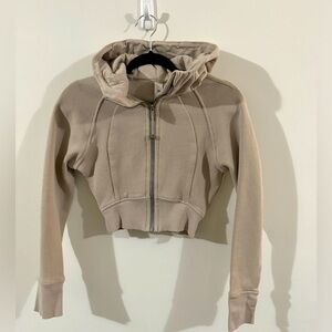 Lululemon Scuba Full-Zip Cropped Hoodie